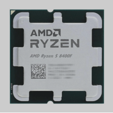 AMD Ryzen 5 8400F 4.2GHz-4.7GHz 6 Core Processor (Graphics Not Included) (OEM/Tray) (Bundle with PC)